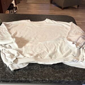 American Eagle Outfitters White Sweatshirt